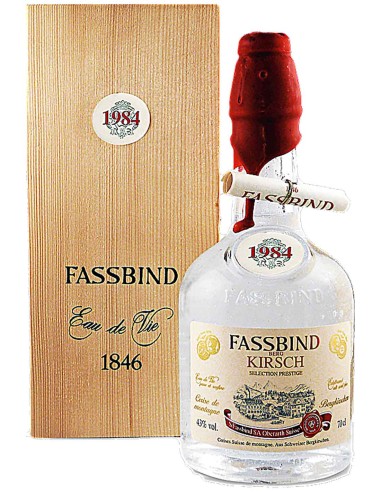 Eaux-de-vie Fassbind Jahrgangs Kirsch du Righi 1999 70 cl.