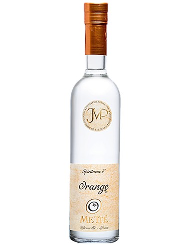 Eaux-de-vie Metté Orange 6 ans 35 cl.
