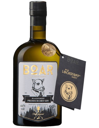 Gin BOAR Premium Dry 50 cl.