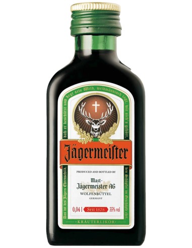 Liqueur Jägermeister Liqueur des Herbes Mini 2 cl.
