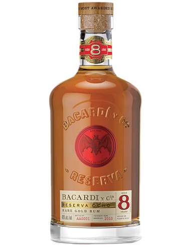 Rum Bacardi Reserva 8 ans 70 cl.