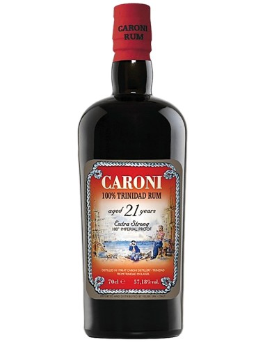 Rum Caroni 21 ans 70 cl. * (Rupture de stock - Nouvelle arrivage inconus)