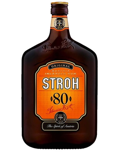 Rum Stroh 80% 50 cl.
