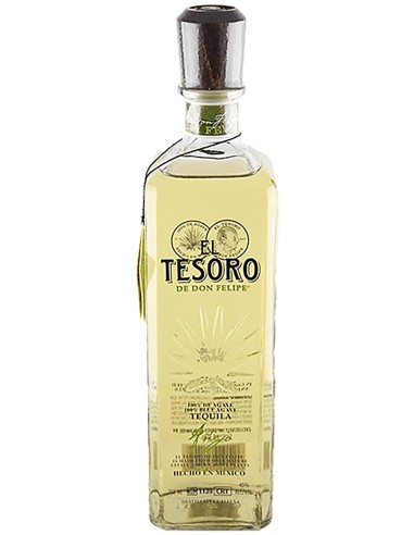 Tequila El Tesoro Añejo de Don Felipe 100% Agave 75 cl.