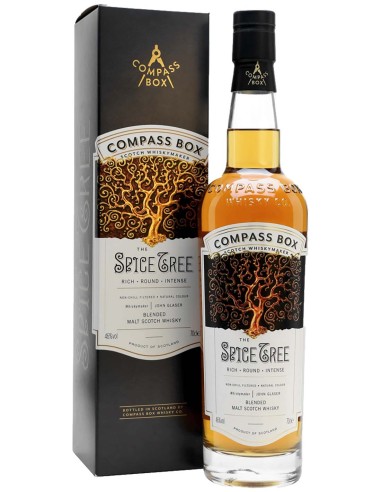 Blended Malt Scotch Whisky Compass Box Spice Tree 70 cl.
