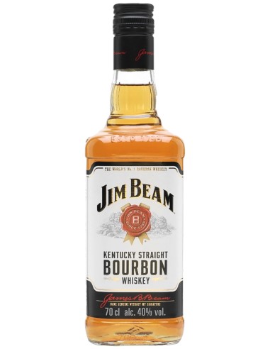 Straight Bourbon Whisky Jim Beam White Label 70 cl.