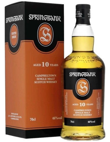 Single Malt Scotch Whisky Springbank 10 ans 70 cl.