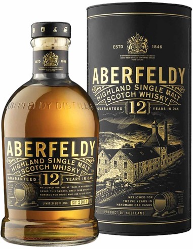 Single Malt Scotch Whisky Aberfeldy 12 ans 70 cl.