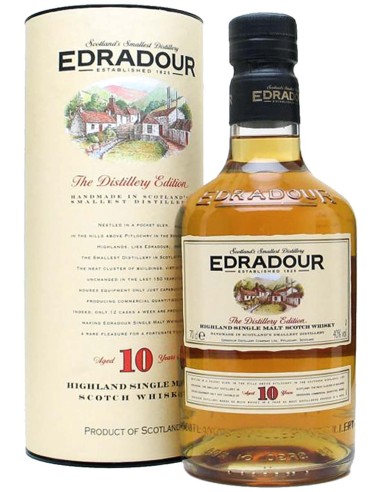 Single Malt Scotch Whisky Edradour 10 ans 70 cl.