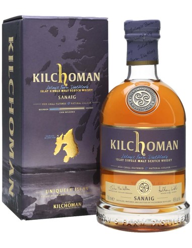 Single Malt Scotch Whisky Kilchoman Sanaig 70 cl.