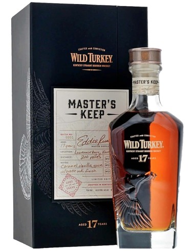Straight Bourbon Whisky Wild Turkey Master's Keep 17 ans 70 cl.