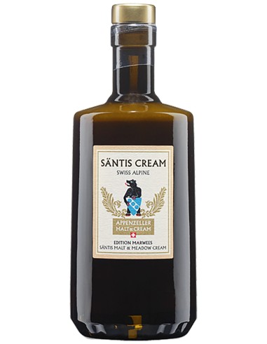 Liqueur Säntis Swiss Whiskey Alpine Cream 50 cl.