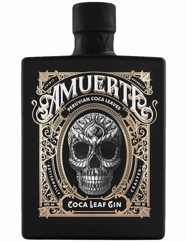 Gin Amuerte Coca Leaf Black 70 cl.