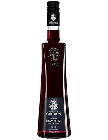 Liqueur Joseph Cartron Crème de Framboise de Bourgogne Cruchon 70 cl.